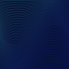 Abstract wave element for design. Stylized creative line art background. Vector illustration EPS 10.