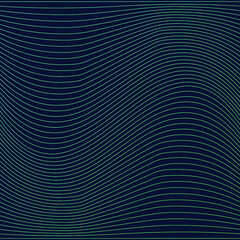 Abstract wave element for design. Stylized creative line art background. Vector illustration EPS 10.