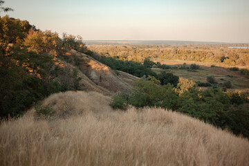 valley with hills