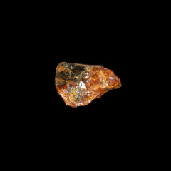 amber form Lebanon on black background 