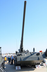  Demonstration of military equipment at the forum 