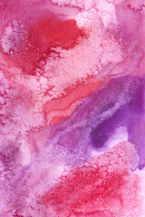 Hand painted watercolor background,  for decor, card design. Stock illustration.