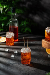 Summer Italian cocktail aperol