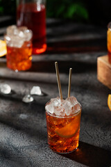 Summer Italian cocktail aperol