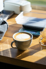 breakfast on a table