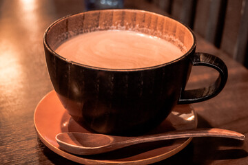 カフェのココア