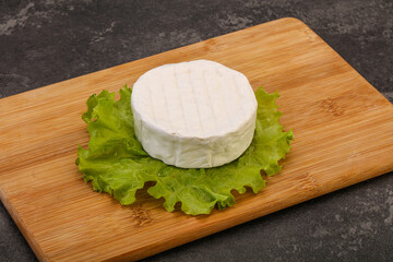 Delicous Brie round soft cheese