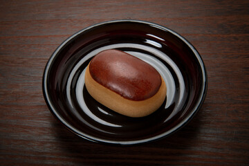 和菓子の栗饅頭