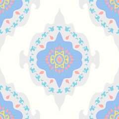 Delicate Ornamental Pastel Pattern