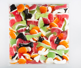 assortment of chewy sweets