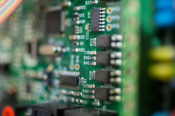 Circuit Board with Chips
