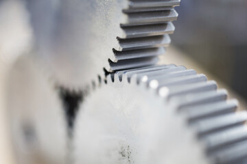 gears in operation