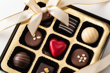 バレンタインデーのチョコレートギフト