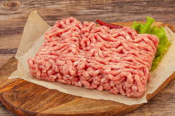 Minced meat - pork and beef