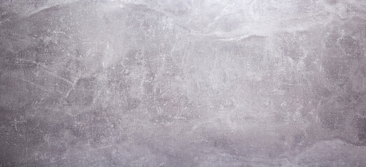 grey stone or marble surface background of table or wall texture. Panorama or panoramic view with copy space