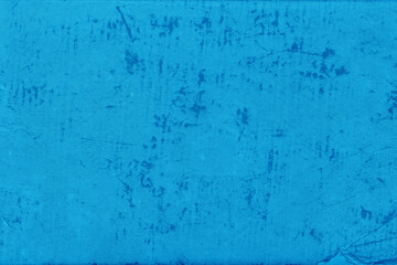 Cardboard blue abstract pattern texture close-up. Retro old paper background. Grunge concrete wall. Vintage blank wallpaper.