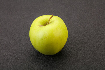 Ripe and sweet green apple