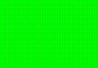 一面に敷き詰められた緑色のブロックの背景素材