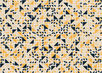 Abstract Geometric Pattern generative computational art illustration