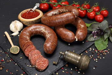 turkish pepperoni a kind of sausage
