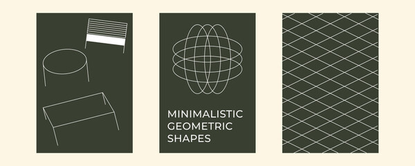 Retrofuturistic universal trendy shapes with glitch and defect effects. Trendy elements. Vaporwave abstract shapes for flyers, posters, covers, t-shirt, merch. Vector memphis
