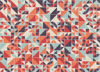 Abstract Geometric Pattern generative computational art illustration