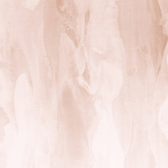 Creamy ink and watercolor texture on white paper background. Gradient paint strokes and...