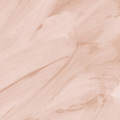 Creamy ink and watercolor texture on white paper background. Gradient paint strokes and decalcomania effect. Hand-painted gouache abstract image. Mess on the canvas.