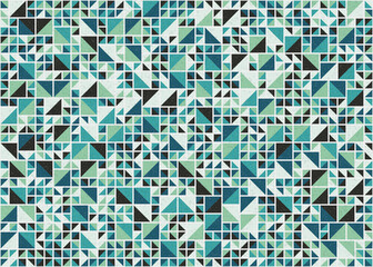Abstract Geometric Pattern generative computational art illustration