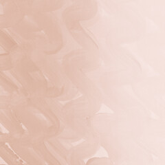 Creamy ink and watercolor texture on white paper background. Gradient paint strokes and decalcomania effect. Hand-painted gouache abstract image. Mess on the canvas.