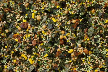 Japanese Wasabi furikake full frame