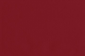 Clean red retro paper background. Vintage cardboard texture. Grunge paper for drawing. Simple blank fabric pattern.