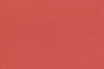 Fototapeta premium Clean red retro paper background. Vintage cardboard texture. Grunge paper for drawing. Simple blank fabric pattern.