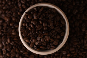 coffee beans background