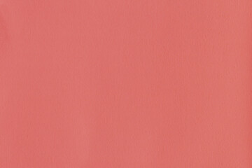 Clean red retro paper background. Vintage cardboard texture. Grunge paper for drawing. Simple blank fabric pattern.