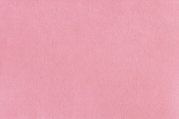 Clean red retro paper background. Vintage cardboard texture. Grunge paper for drawing. Simple blank fabric pattern.