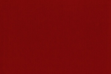Clean red retro paper background. Vintage cardboard texture. Grunge paper for drawing. Simple blank fabric pattern.