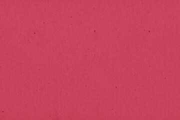Clean red retro paper background. Vintage cardboard texture. Grunge paper for drawing. Simple blank fabric pattern.
