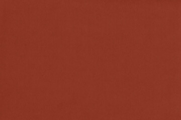 Clean red retro paper background. Vintage cardboard texture. Grunge paper for drawing. Simple blank fabric pattern.