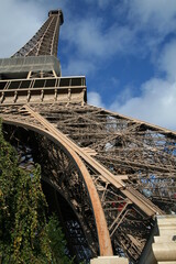 Eiffel tower, daylight, structure, steel, engineering, complex structure