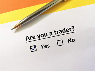 Obraz premium Questionnaire