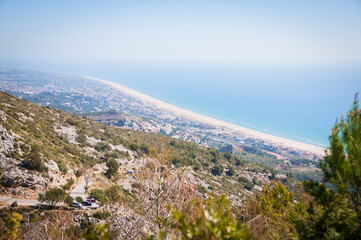 Garraf. Paisaje mediterráneo cerca de Barcelona