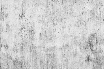 Obraz premium Texture of a concrete wall with cracks and scratches which can be used as a background