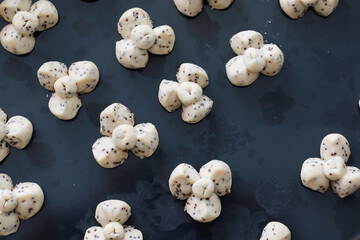 Thai Traditional Dessert Homemade Cookies 