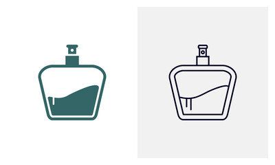 Fototapeta premium Perfume icon logo design vector template, Fashion icon concepts, Creative design