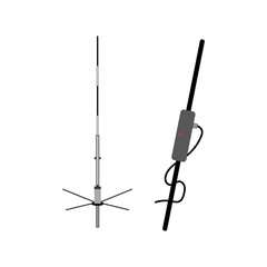 Obraz premium radio antena vector design