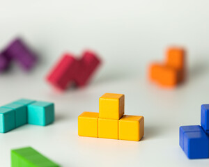 Obraz premium Color Cubes
