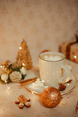 christmas cup of cocoa