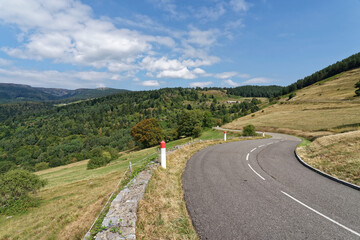 Frankreich - Elsaß - Vogesen - Straße