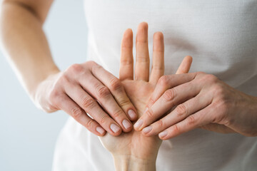 Reflexology Hand Massage